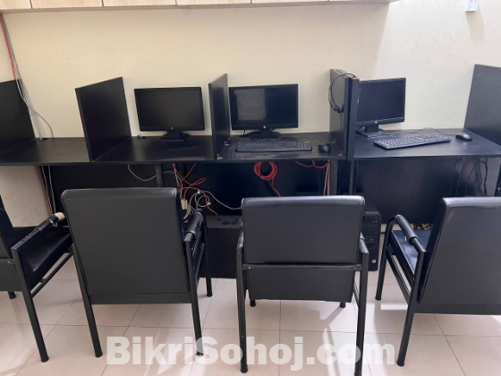 অফিসে ব্যবহৃত কম্পিউটার ১৫ টি